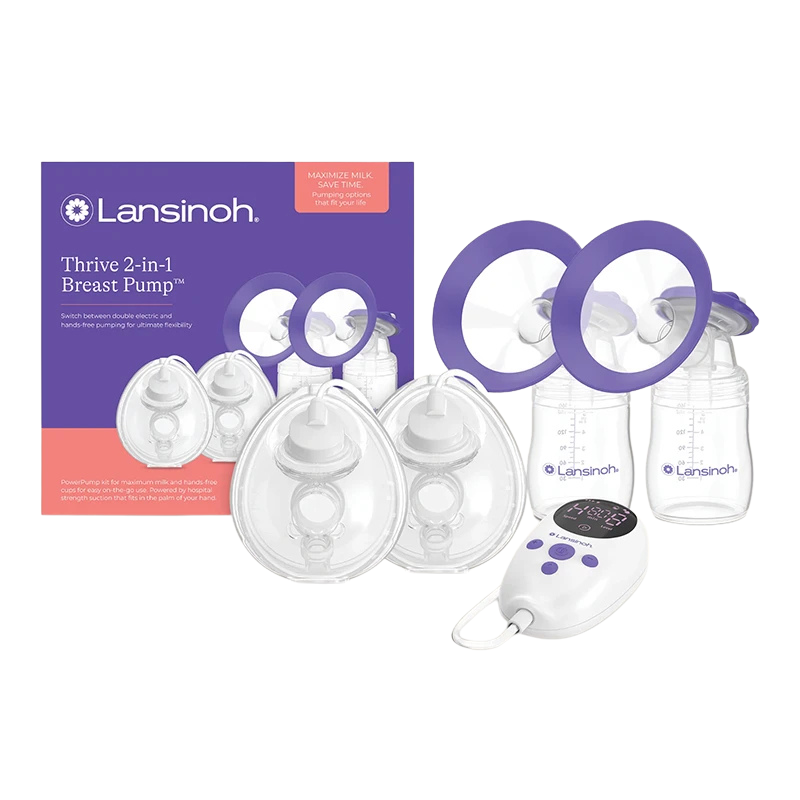 Lansinoh Thrive 2-in-1 Breast Pump