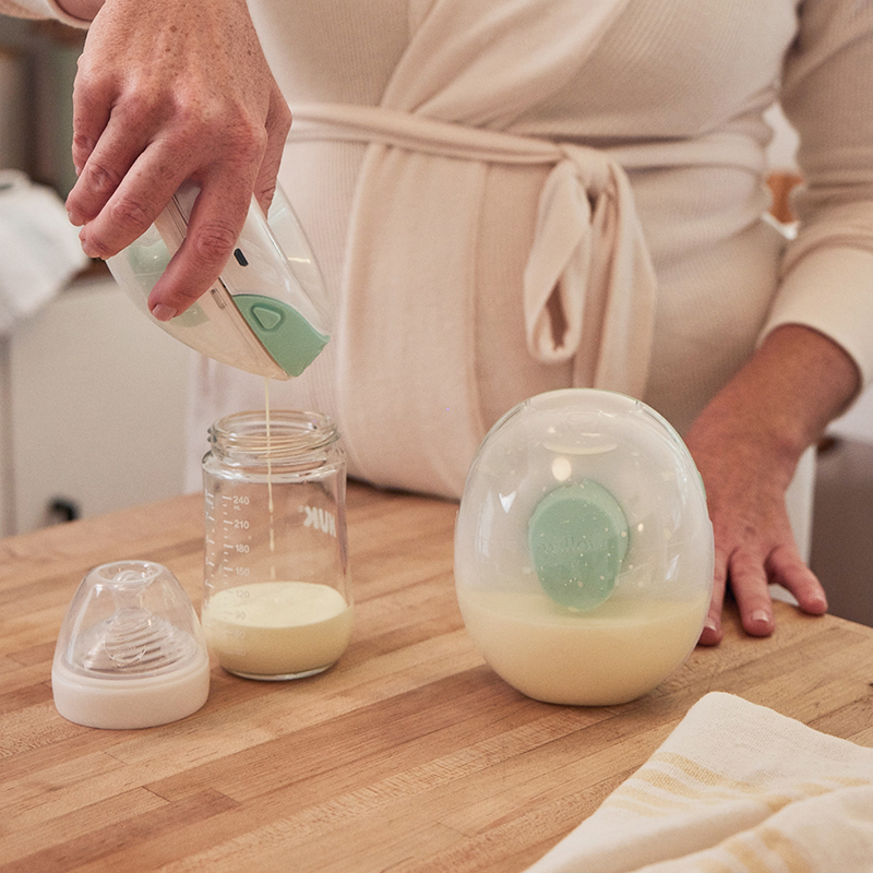 This game-changing breast pump has no tubes, cords or dangling