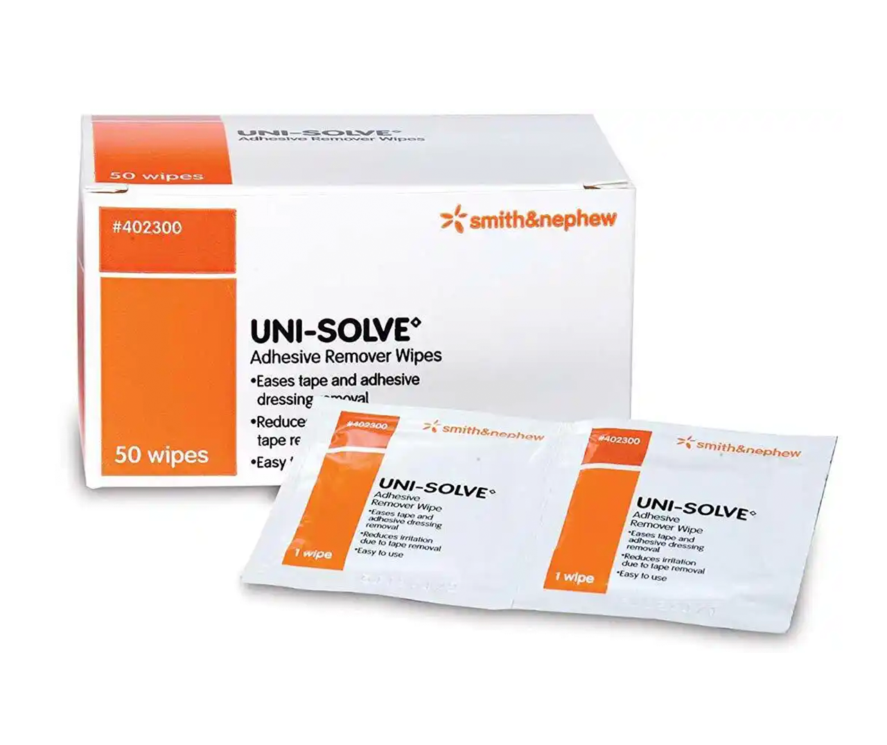 UniSolve™ Adhesive Remover Wipes, 50-Pack – Step2Health